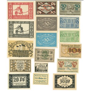 Germany, Set of notgelds - 17 pcs.