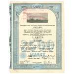 II Republic of Poland, Saturn Mining and Industrial Joint-Stock Society, Stock of 2,500 marks 1921