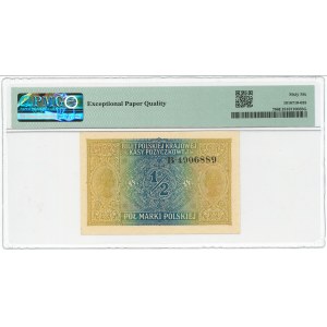 GG, 1/2 Polish brand 1916 B General - PMG 66 EPQ