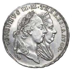 Galicia, token - tribute of Galicia and Lodomeria 1773 - busts