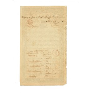 Królestwo Polskie, Towarzystwo Wyrobów Zbożowych - 100 złotych 1825