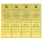 Goods Rzędów, voucher sheet for 20 pennies 186...