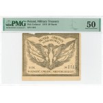 Second Republic, National Defense Treasury 1918 50 PMG 50 marks
