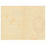 II RP, Receipt of the Ministry of Treasury 15.03.1919