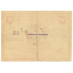II RP, Polish Treasury receipt for 190 marks, Poznań 01.08.1919 Unlisted numbering type