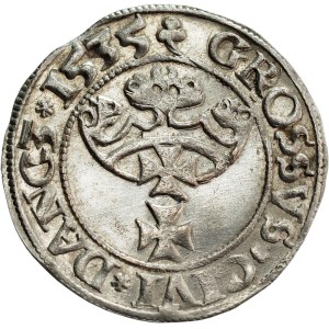 Sigismund I the Old, Grosz 1535, Gdańsk - EXCELLENT