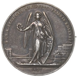 Austria, Medal commemorating the visit of the imperial couple to Hungary in 1857