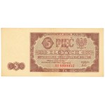 PRL, 5 złoty 1948 BB