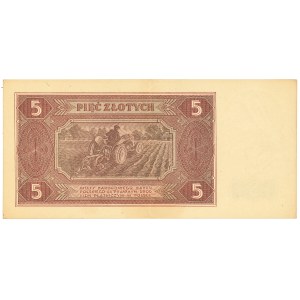 PRL, 5 złoty 1948 BB