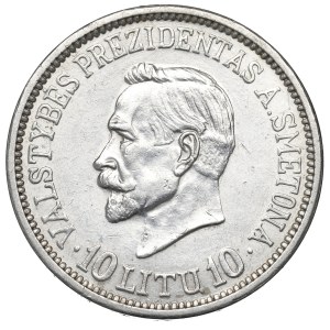 Lietuva, 10 Lit 1938, Smetona
