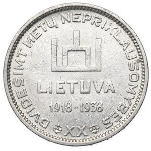 Lietuva, 10 Lit 1938, Smetona