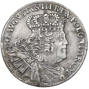 Germany, Saxony, Friedrich August II, 18 groschen 1756 - efraim