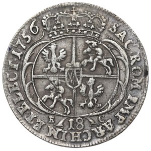 Germany, Saxony, Friedrich August II, 18 groschen 1756 - efraim