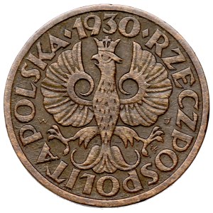Second Republic, 1 penny 1930
