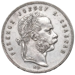Hongrie, François-Joseph, 1 forint 1869, Kremnica
