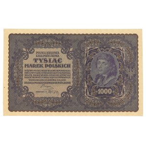 Second Polish Republic, 1000 Polish marks 1919 I Series B