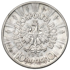 II RP, 10 złotych 1934 Piłsudski