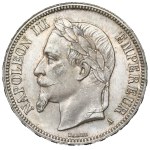 France, 5 francs 1867