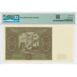 PRL, 1000 złoty 1947 A - PMG 65 EPQ