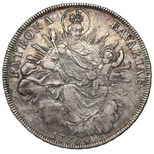 Germany, Bavaria, Maximilian Joseph, thaler 1756