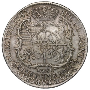 Germany, Saxony, Frederick Christian, Thaler 1763, Leipzig