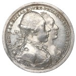 Austria, Maria Theresa, Wedding Medal Joseph II and Elizabeth 1760