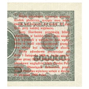 Second Polish Republic, 1 grosz 1924 CL - left half