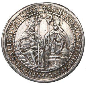 Autriche, évêché de Salzbourg, 1/2 Thaler 1694