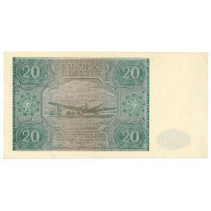 PRL, 20 Zloty 1946 B