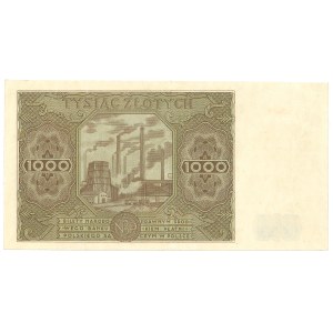 PRL, 1000 zloty 1947 F