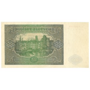 Volksrepublik Polen, 500 Zloty 1946 H