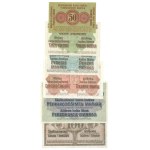 Poznań, Kowno, set of 6 banknotes