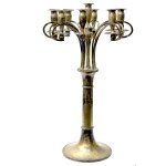 Austria, Monumental eight-arm candelabra made in silver