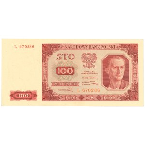 People's Republic of Poland, 100 zloty 1948 L