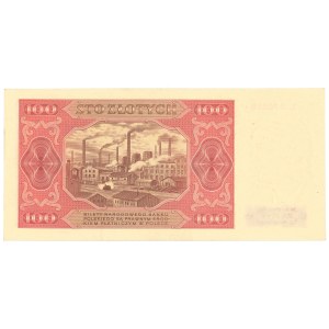 People's Republic of Poland, 100 zloty 1948 L