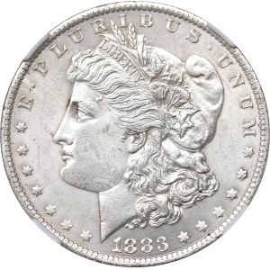USA, Morgan dollar 1883 O - NGC MS61