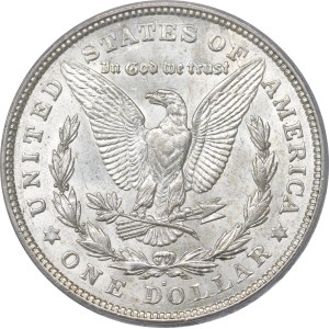 USA, Morgan dollar 1921 D - ICG MS61