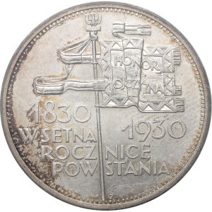 II RP, 5 Zloty 1930, Banner - PCGS MS63
