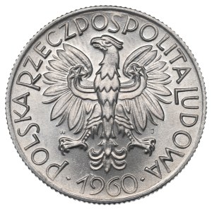 Peoples Republic of Poland, 5 zloty 1960 Fisherman