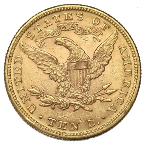 USA, 10 dolarów 1881