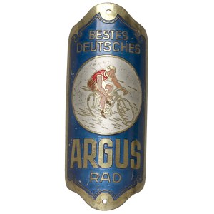 Argus Rad Fahrrad-Emblem