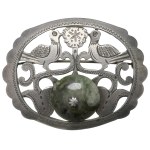 Ostroda, Brooch by Ostpreussische Schmuckkunst author Udo Koschorrek