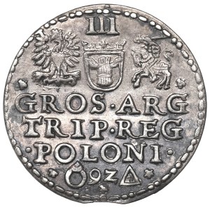 Sigismond III Vasa, Trojak 1592, Malbork