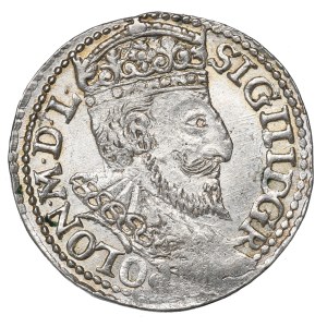 Sigismund III Vasa, 3 Groschen 1595 Olkusz