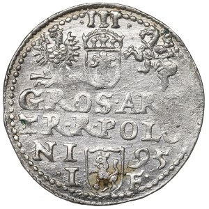 Sigismund III Vasa, 3 Groschen 1595 Olkusz