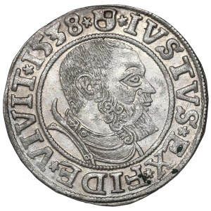 Germany, Preussen, Albrecht Hohenzollern, Groschen 1538, Konigsberg