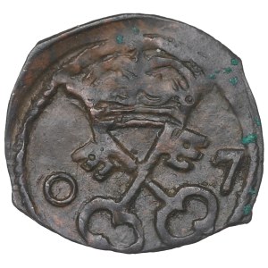 Sigismund III. Vasa, Denar 1607, Poznań