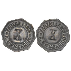 Poland, Set of tokens X Forestry Board by K. Swiącki