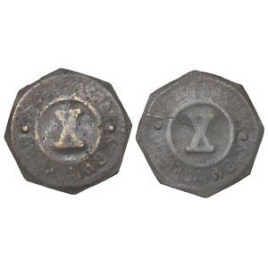 Poland, Set of tokens X Forestry Board by K. Swiącki