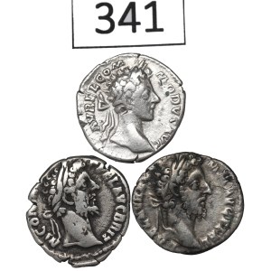 Impero romano, set di denari